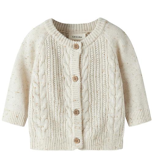 Lil Atelier Cardigan - Strik - NmfGalto - Kab - Turtledove