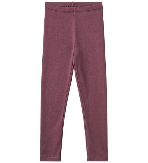 Wheat Leggings - Rib - Jules - Eggplant