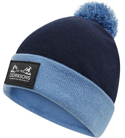 Didriksons Hue - Strik - Aspen Kids - Navy