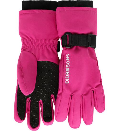 Didriksons Handsker m. Fleece - Biggles - Cactus Pink
