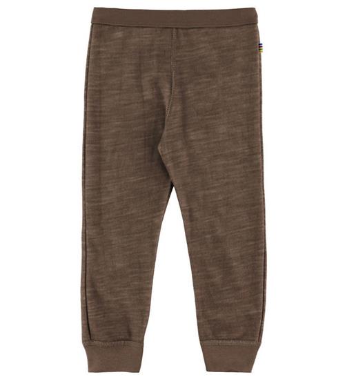 Joha Leggings - Uld/Viskose - Mørkebrun