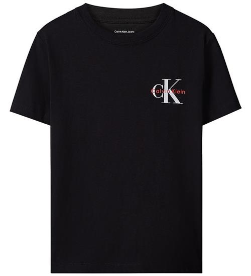 Calvin Klein T-shirt - Monologo - Sort