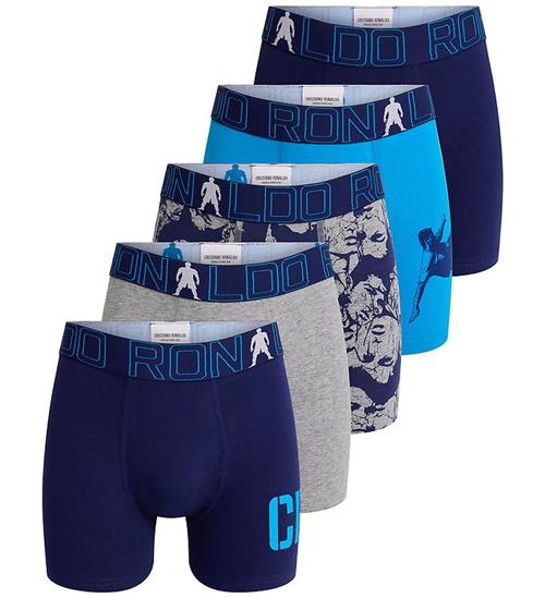 JBS - CR7 Boxershorts - 5-pak - Multifarvet m. Print