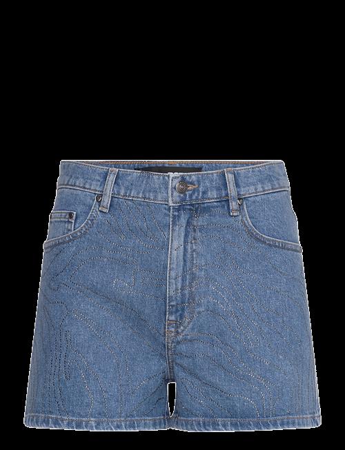 ROTATE | Rhinestone Denim Shorts | 27