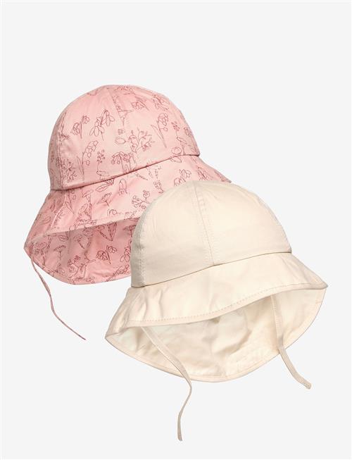En Fant | Summer Hat W. String 2-Pack | 2-4Y
