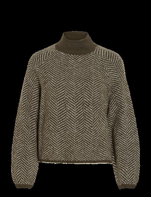 Vila | Vilory High Neck L/S Knit Top - Noos | L