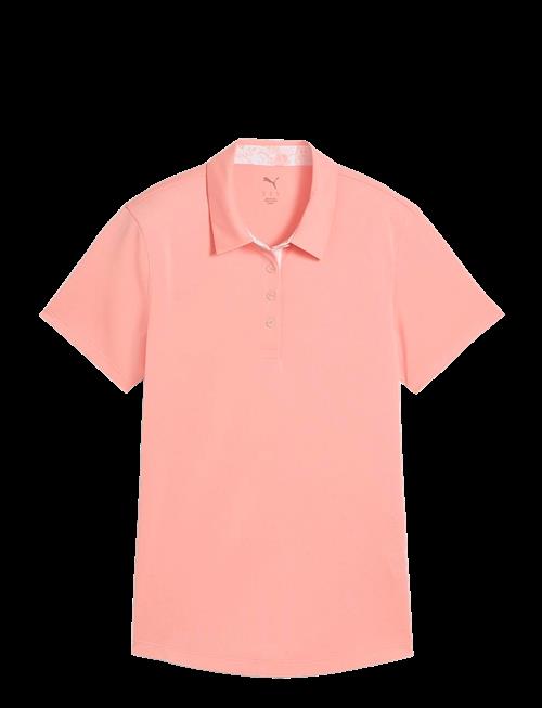 PUMA Golf | W Pique Accent Ss Polo | S