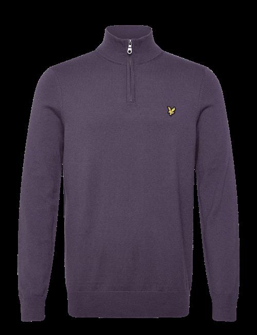 Lyle & Scott | Cotton Merino Quarter Zip Jumper | L