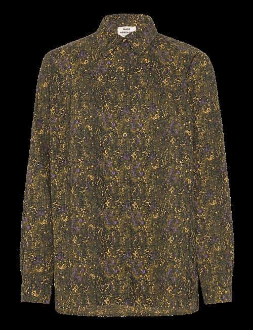 Mads Nørgaard | Crinckle Pop Vinny Shirt Aop | 34