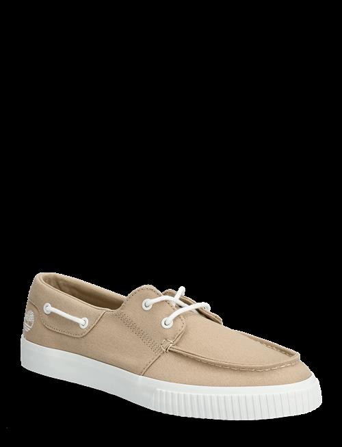 Timberland | Mylo Bay Low Lace Up Sneaker Light Beige Canvas | 43