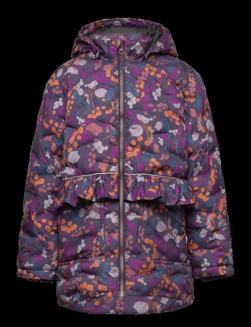 mikk-line | Long Puffer Jacket Aop Rec. | 92
