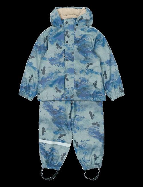 mikk-line | Pu Aop Rain Set Teddy W. Susp104 | 74