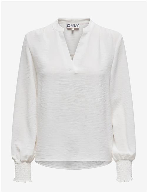 ONLY Carmakoma | Carmetta L/S V-Neck Top Wvn Noos | 50