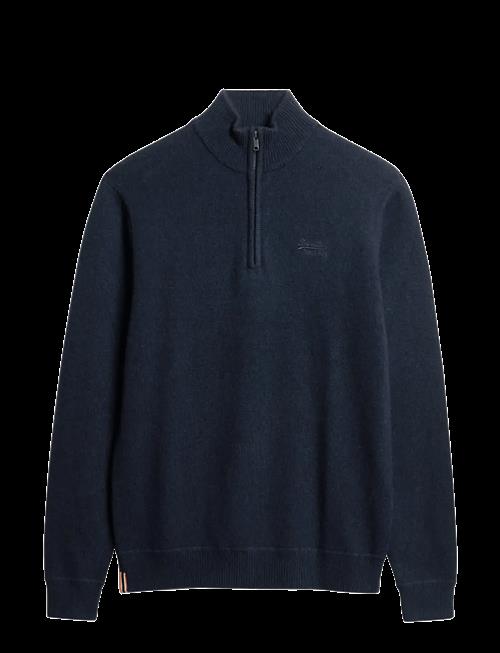Superdry | Essential Emb Knit Half Zip | XL