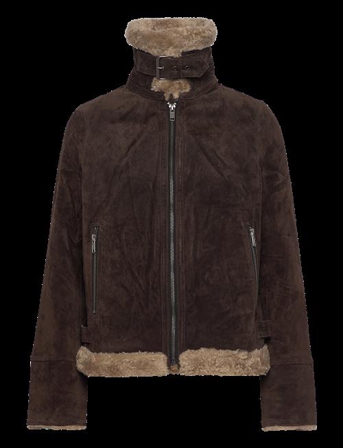 Jofama | Ciara Suede Shearling Jacket | 38