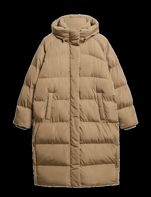 Superdry | Longline Hooded Puffer Jacket | M
