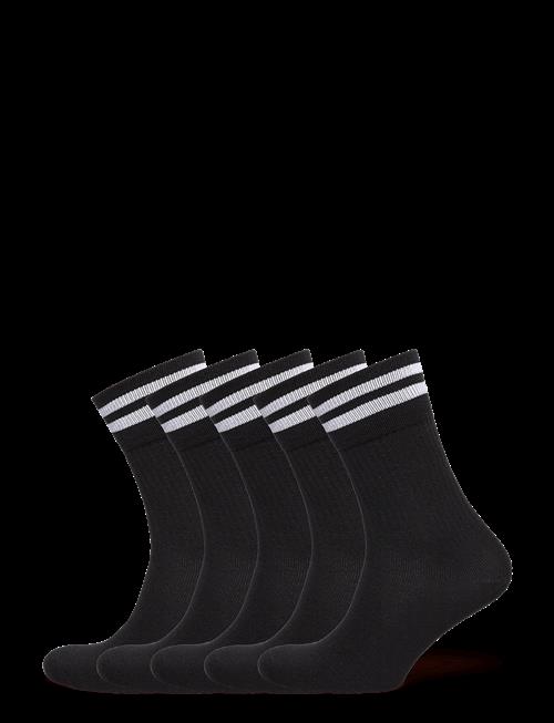 ZEBDIA | 5-Pk Tennis Socks With Stripes | 35-38
