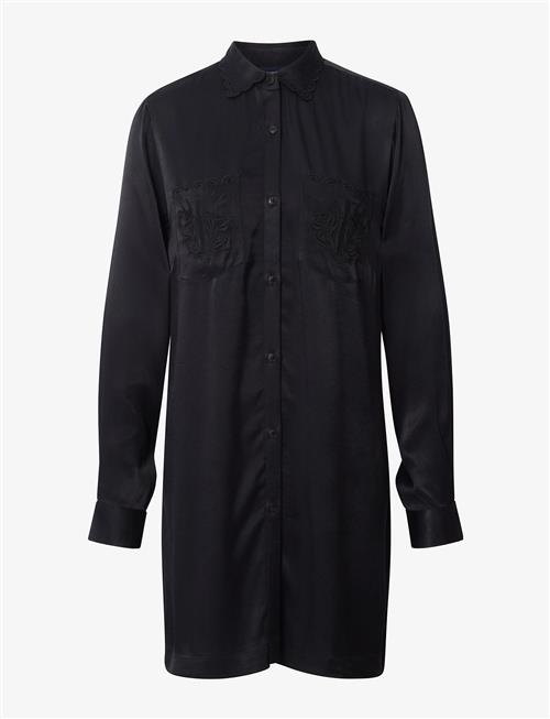 Lexington Clothing | Isabel Embroidered Satin Dress | XS