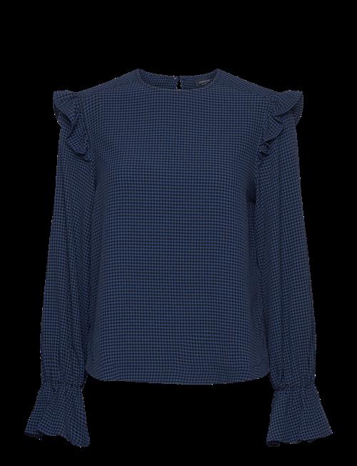 Lexington Clothing | Carmen Check Blouse | XS
