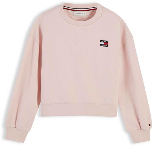 Tommy Hilfiger Heritage Flag Sweatshirt Whimsy Pink  Whimsy Pink 6 Y  Lyserød  6 år  Piger