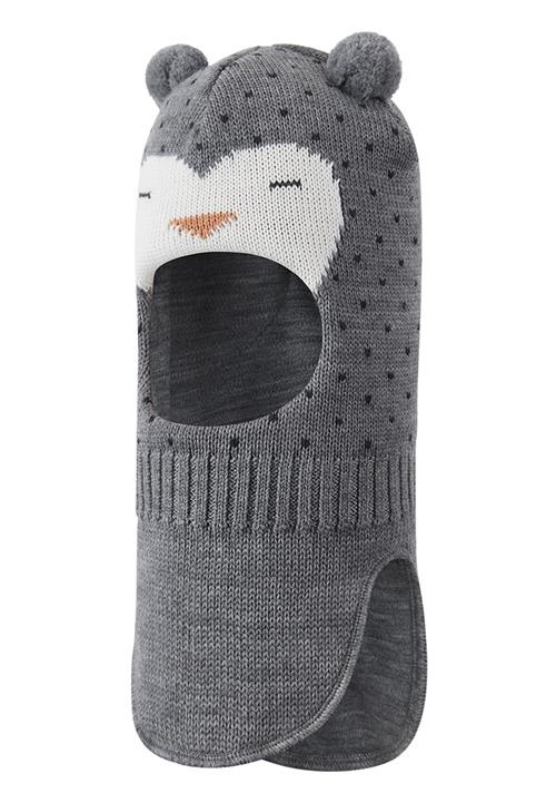 Reima Ilmeet Balaclava Melange Grey Melange Grey 50 cm  Grå  50 cm  Drenge, Piger