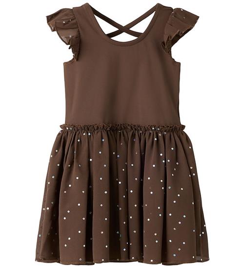 Name It Kjole - NmfTulle - Chocolate Martini