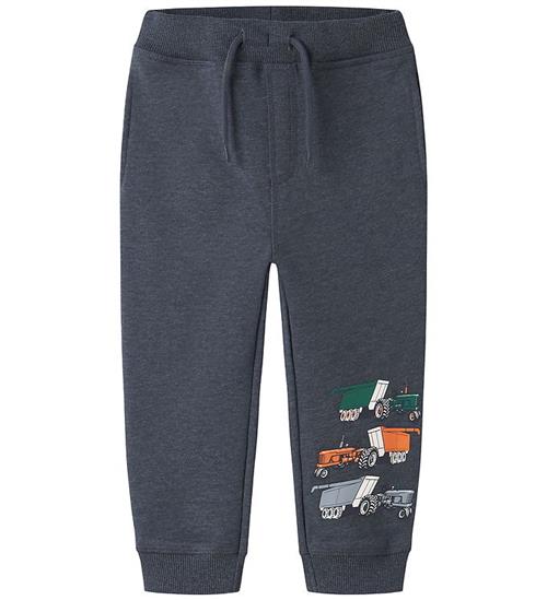 Name It Sweatpants - NmmVimo - AOP - Ombre Blue/Tractors Pants