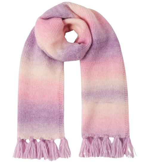 Name It Tørklæde - Strik - NkfMarshmellow - Wild Orchid