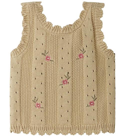 Lil Atelier Tanktop - Strik - NmfHalyn - Mojave Desert