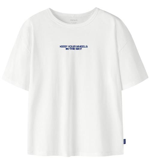 Name It T-shirt - NkmNico - Cloud Dancer