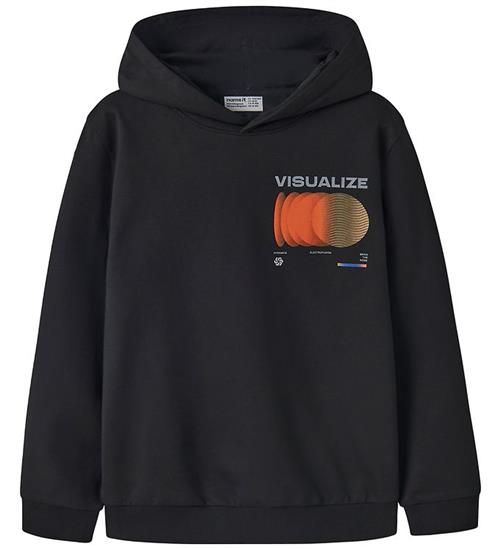 Name It Hættetrøje - NkmNigo - Black