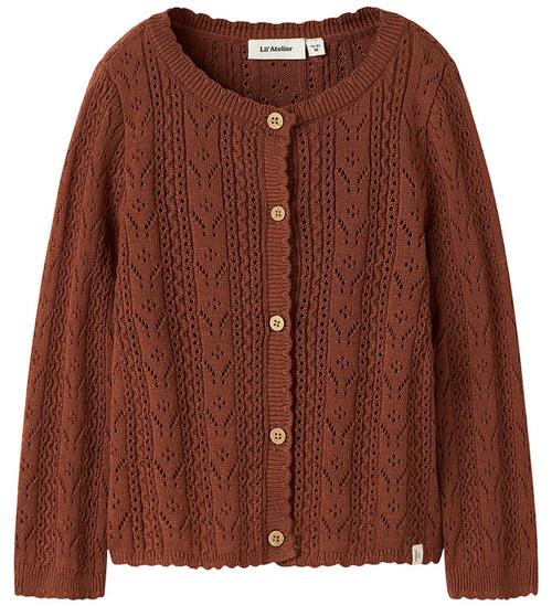 Lil' Atelier Cardigan - Strik - NmfKajsa - Maple Syrup