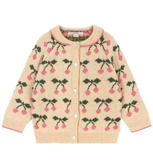Konges Sløjd Cardigan - Strik - Uld - Belou Collar - Cherry