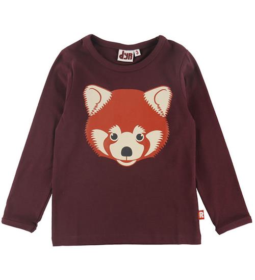 DYR-Cph Bluse - DyrShedding - Dark Wine Roed Panda