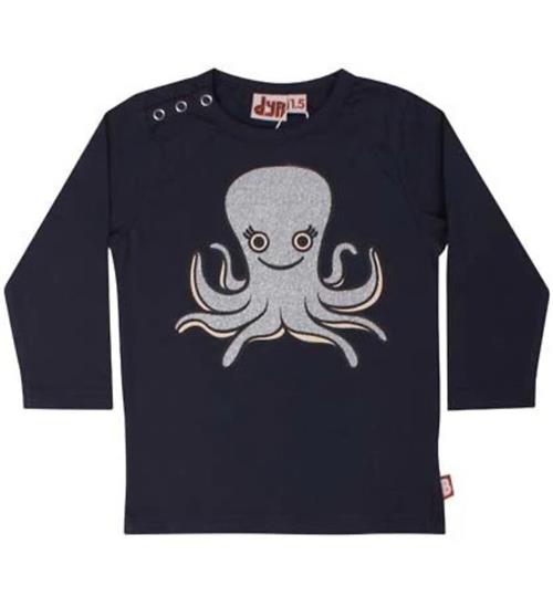 DYR-Cph Bluse - DyrCritter Baby - Navy Bliksprutte