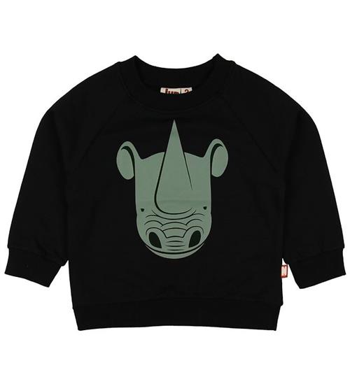 DYR-Cph Sweatshirt - Bellow - Sort m. Næsehorn