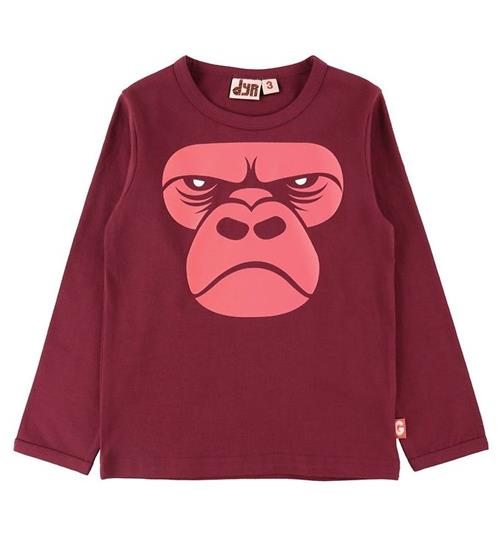 DYR-Cph Bluse - Roar - Deep Red m. Gorilla