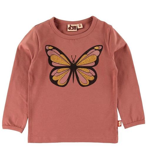DYR-Cph Bluse - Roar - Vintage Rose m. Sommerfugl