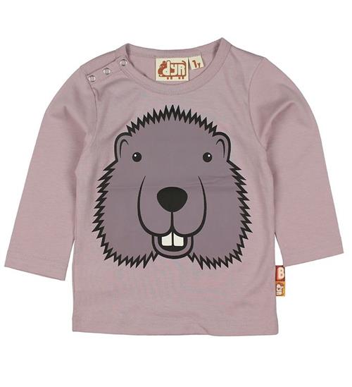 DYR-Cph Bluse - DYRCritter - Rosa m. Bæver