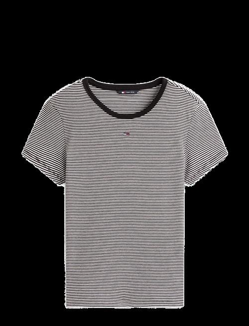Tommy Jeans | Tjw Slim Essential Rib Ss Ext | M