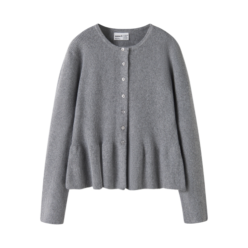 NAME IT Strik Cardigan Nyssa Grey Melange