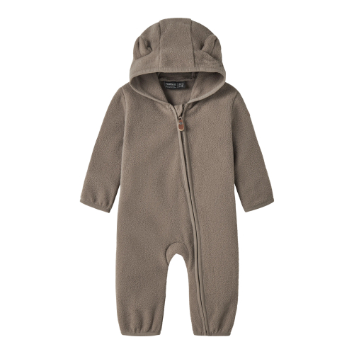 NAME IT Fleece Heldragt Meeko Melange Walnut