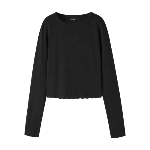 LMTD Bluse Crop Ninaja Black