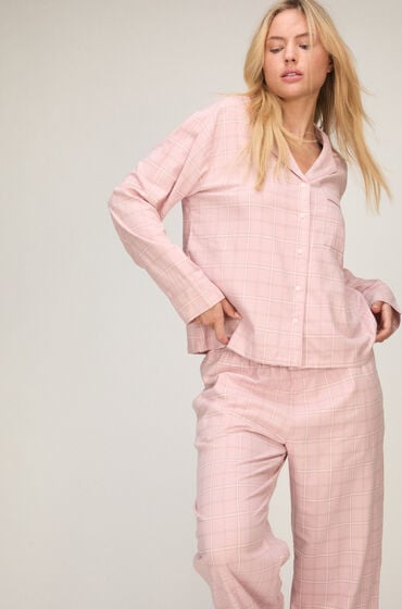 Hunkemöller Pyjamasbukser Woven Lyserød