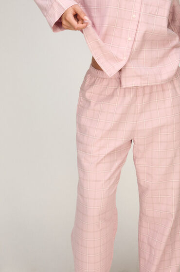 Hunkemöller Ternede Pyjamasbukser Lyserød