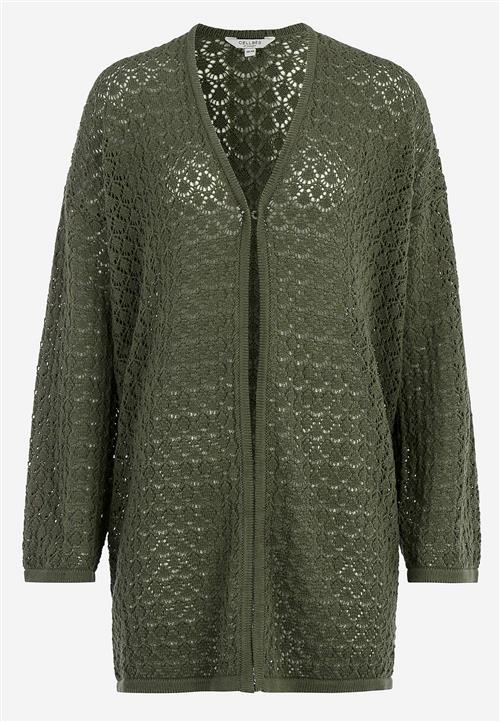 Cellbes of Sweden Strikket cardigan med hulmønster
