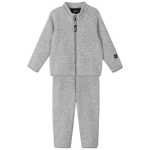 Reima Tahto Fleece Sæt Gråmeleret 86 cm  Grå  86 cm  Drenge, Piger