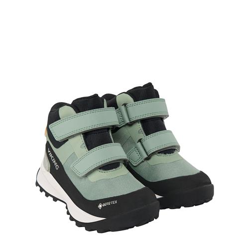 Viking Expower Mid GTX 2V Vandtætte Sko Green  Green 24 EU  Grøn  24 EU  Drenge, Piger