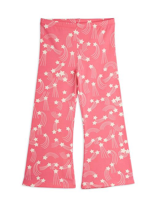 Mini Rodini Starfall Flared Bukser Pink  Pink 140/146 cm  Lyserød  140/146 cm  Piger