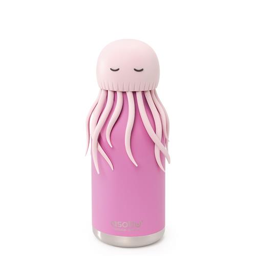 Asobu Bestie Vandflaske Jelly Fish Pink  Jelly Fish Pink- OS  Lyserød  One Size 3+ Years Drenge, Piger